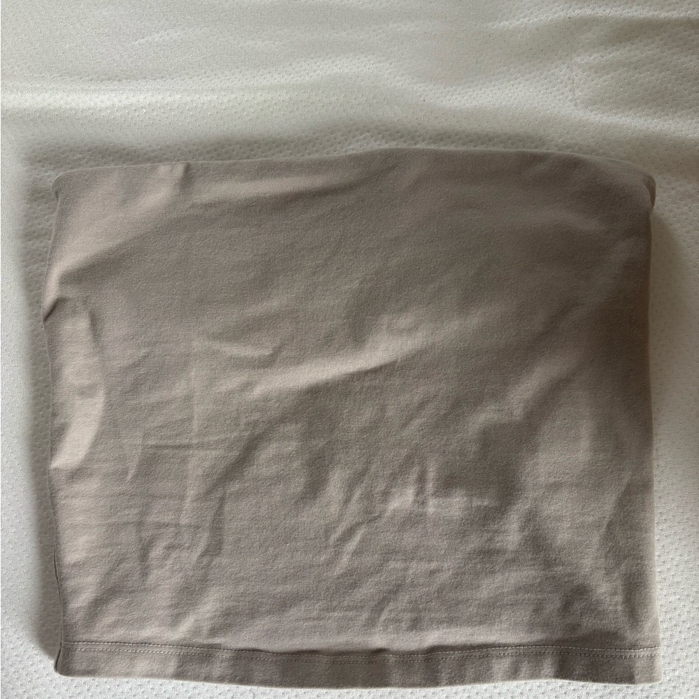 Aerie Taupe Tube Skirt XS